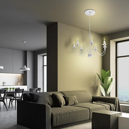 Feit Electric Vintage Flame Tip Smart WiFi LED Bulb, E12 Candelabra Base, 40W Eq. (3.3W), 2700K Soft White, Clear Filament, Dimmable, No Hub Required, 2.4GHz Only, CFC40/927CA/FIL/AG/4, 4 Pack