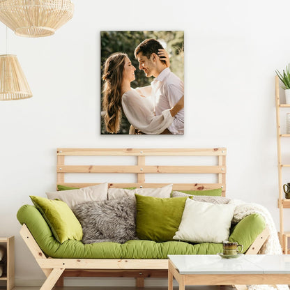 WayToLight Custom Canvas Prints with Your Photos Framed Personalized Picture Canvas Prints Wall Art Ideal for Home Decor Christmas Family Gifts (20" x 32")