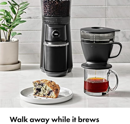OXO Brew Pour Over Coffee Maker with Water Tank — Matte Black