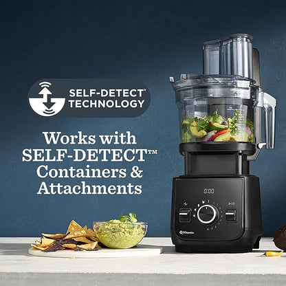 Vitamix Ascent X2 Blender with Three Blending Programs, Self-Cleaning Program, Professional-Grade Blender for Smoothies, Soups and More, Stainless-Steel Blades, 48 Oz Container, Polar White