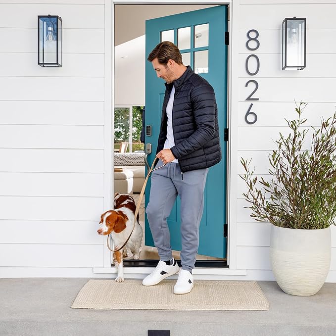 Yale Security Assure Lock 2 Deadbolt, Satin Nickel Smart Keyless Entry Door Lock with Z-Wave Connected Keypad for Code Entry, YRD450-ZW2-619
