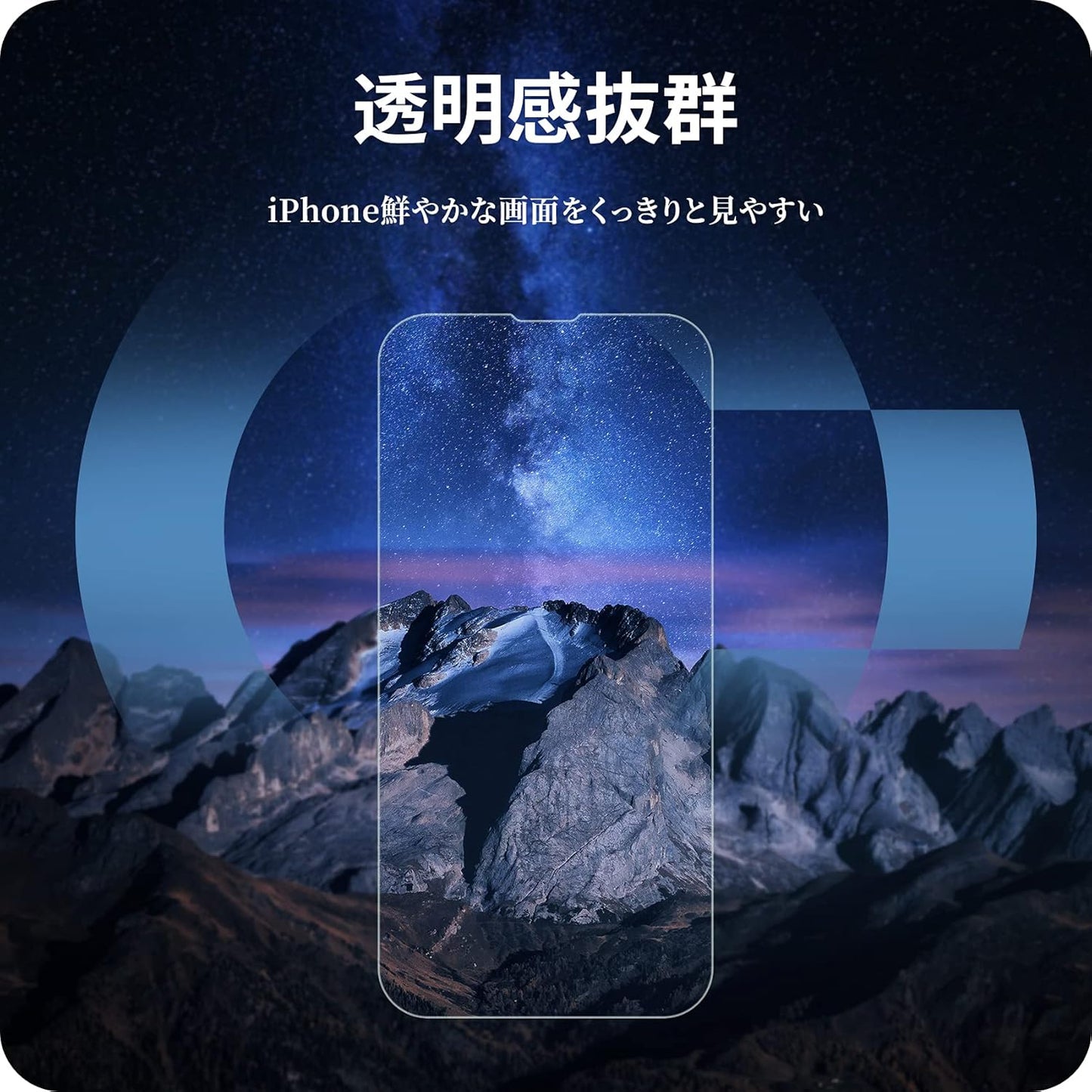 NIMASO for iPhone 13 Mini Screen Protector, 3 Pack HD Clear Tempered Glass Screen Protector for iPhone 13 Mini, with Easy Installation Kit