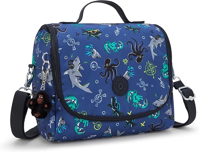 Kipling Women's New Kichirou Lunch Bag, Insulated Lunch Bag, Nylon Lunch Tote