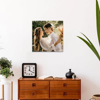 WayToLight Custom Canvas Prints with Your Photos Framed Personalized Picture Canvas Prints Wall Art Ideal for Home Decor Christmas Family Gifts (20" x 20")