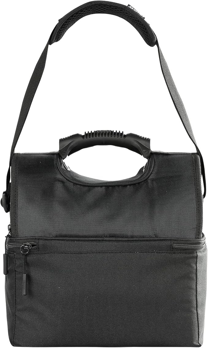 Igloo Gripper Soft Sided Cooler Bag | Insulated Dual Compartment Lunch Cooler