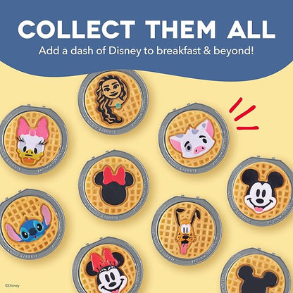 Disney | Dash MultiMaker® Double Mini Maker System - Convenient Electric Waffle Maker - Features Interchangeable, Dishwasher-Safe Plates - Quick Cleanup & Simple Setup - Lilo & Stitch Design