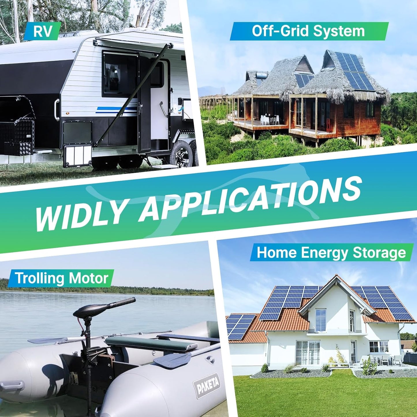 Redodo 12V 100Ah LiFePO4 Battery, Group 24 Rechargeable Lithium Deep Cycle RV Battery, Up to 15000 Cycles, Perfect for RV, Camping, Solar Panel, Off Grid, Kayak Trolling Motor