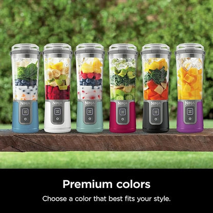 Ninja Blast 16 oz. Personal Portable Blender with Leak Proof Lid and Easy Sip Spout, Perfect for Smoothies, Cordless, USB-C Rechargeable, Dishwasher Safe Parts (Renewed) (Cranberry Red)