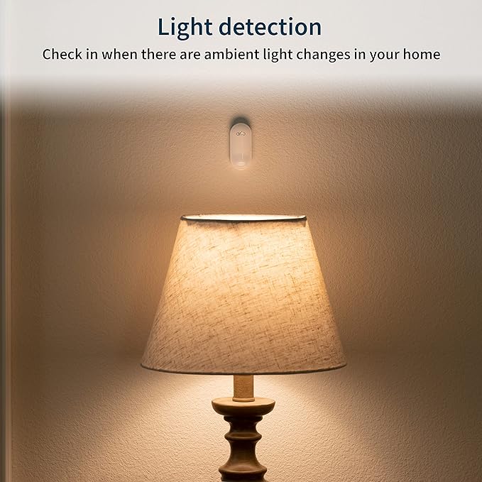 Arlo All-in-One Sensor - 8 in 1 with Open/Close Detection, Motion Sensor, Water Leak Detection, Freeze Detection, Tilt Detection, Smoke Alarm Listening, CO Alarm Listening - 1 Pack, Add-On, MS1001