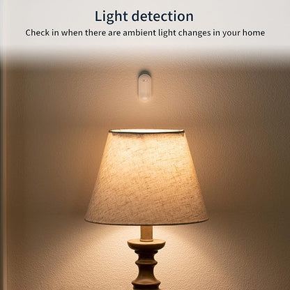 Arlo All-in-One Sensor - 8 in 1 with Open/Close Detection, Motion Sensor, Water Leak Detection, Freeze Detection, Tilt Detection, Smoke Alarm Listening, CO Alarm Listening - 1 Pack, Add-On, MS1001