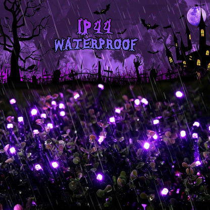 JMEXSUSS 200 LED 66ft Purple Halloween Lights, Connectable Halloween String Lights Plug in, 8 Modes Outdoor Christmas Tree Light for Patio Party Indoor Christmas Ceiling Room Decor