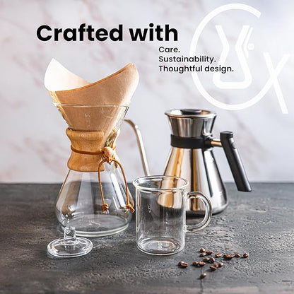 Chemex Ottomatic Coffeemaker Set - 40 oz. Capacity - Includes 6 Cup Coffeemaker