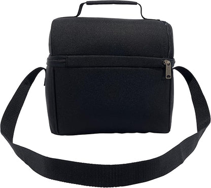 Carhartt Camping Cooler,Worksite Lunchbox,Soft Shell Lunch Bag for Construction Sites,Work and Everyday Use,Black,(Pack of 8)
