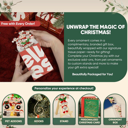 Personalized Sibling Christmas Ornaments 2024 - Sister Ornaments My First Christmas as a Big Sister Ornament New Big Sister Family Ornaments Children