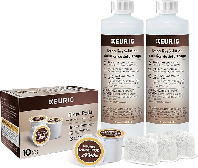Keurig K-Classic Coffee Maker K-Cup Pod & Brewer Maintenance Kit
