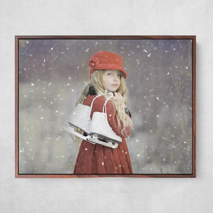 Personalized Custom Canvas Prints: Photo On Canvas (Dark Brown, 24x36) Transform Your Photos into Stunning Framed Wall Art Digitally Printed Photo To Canvas Ideal for Home Decor, Gifts Keepsakes.