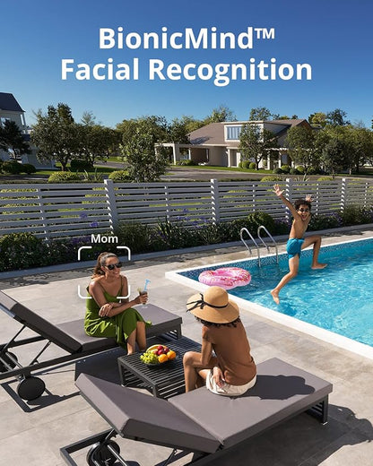 eufy Security eufyCam S330 (eufyCam 3) Add-on Camera, Security Camera Outdoor Wireless, 4K with Integrated Solar Panel, Face Recognition AI, Expandable Local Storage, Spotlight, No Monthly Fee