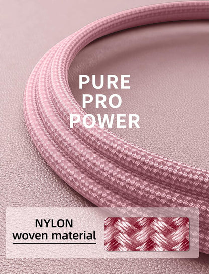 Long iPhone Charger 10FT, 2Pack Lightning Cable [Apple MFi Certified] iPhone Charger Cord USB to Lightning Cable Compatible with iPhone 14/13/12/11 Pro Max/XS MAX/XR/8/7/Plus/6S/5S/iPad (Pink)