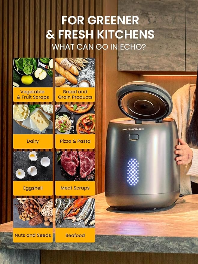 NAGUAL Echo Kitchen Composter Activated Carbon Filter