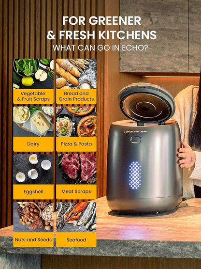 NAGUAL Echo Kitchen Composter Activated Carbon Filter