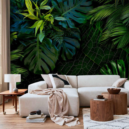 artgeist Wall Mural Tropical 157"x110" XXL Peel and Stick Self-Adhesive Wallpaper Removable Large Sticker Foil Wall Decor Print Picture Image Design
