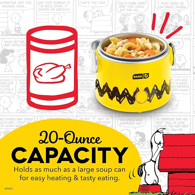 DASH Peanuts x Hot2Go Portable Food Warmer