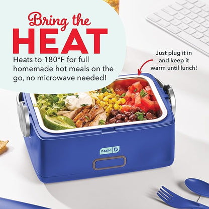 DASH Hot2Go™ Personal Food Warmer (30 Ounces, with spoon & fork)