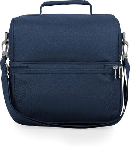 PICNIC TIME NFL unisex-adult NFL Pranzo Lunch Bag, Insulated Lunch Box with Picnic Set, Lunch Cooler Bag