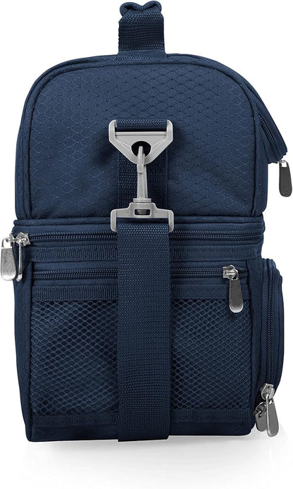 PICNIC TIME NFL unisex-adult NFL Pranzo Lunch Bag, Insulated Lunch Box with Picnic Set, Lunch Cooler Bag
