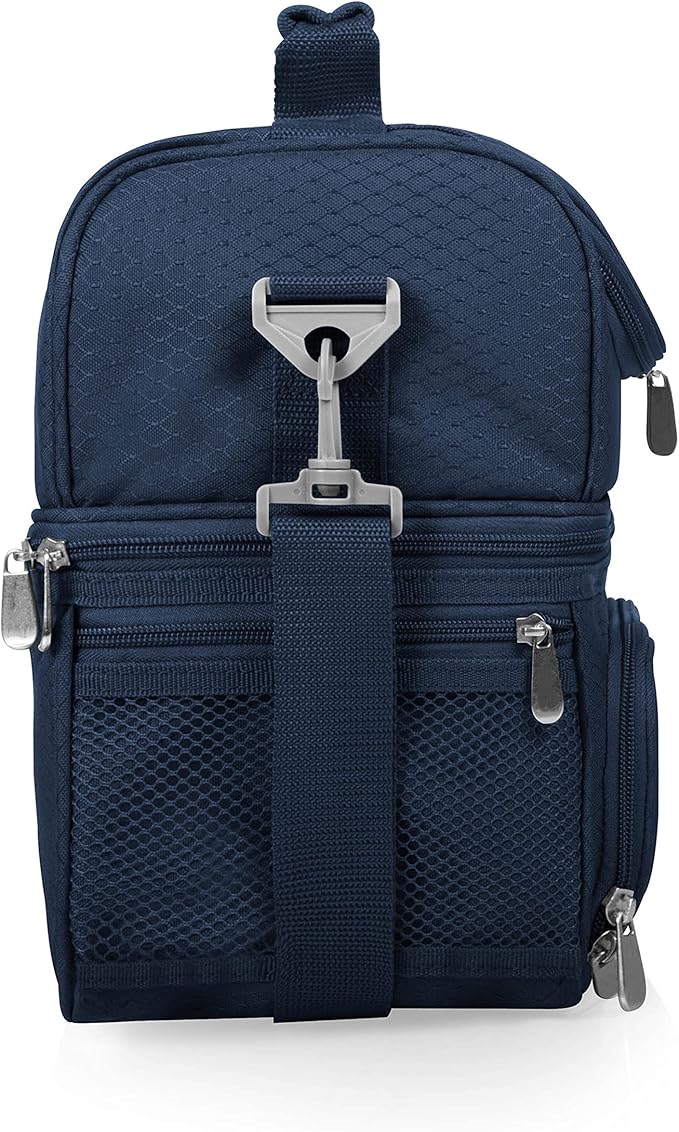 PICNIC TIME NFL unisex-adult NFL Pranzo Lunch Bag, Insulated Lunch Box with Picnic Set, Lunch Cooler Bag