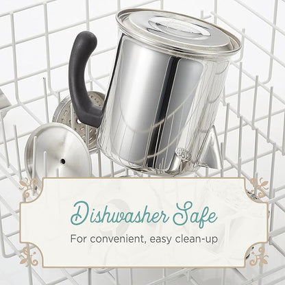 Farberware 47053 Classic Stainless Steel Yosemite 12-Cup Coffee Percolator, 12 Cup Coffee Maker, Silver