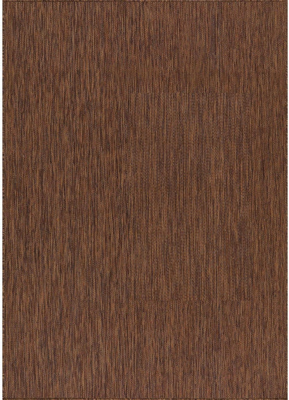 CAMILSON Outdoor Rug 8x10 Modern Area Rugs for Indoor and Outdoor Patios and Porches - Waterproof, Washable, Non-Shedding, Easy-to-Clean Outside Carpet (8 x 10, Solid - Gold)