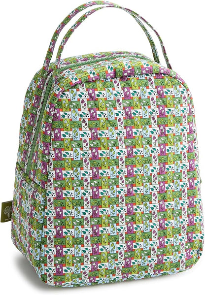 Premium Cotton Lunch Bag, Ribbon Plaid, One Size