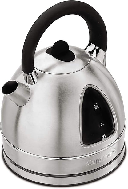 Cuisinart DK-17 Cordless Stainless Steel Electric Kettle (Renewed)