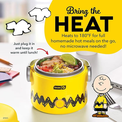 DASH Peanuts x Hot2Go Portable Food Warmer