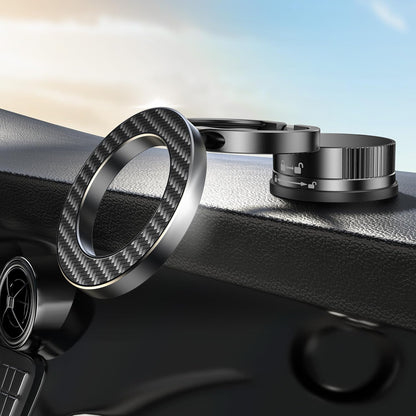 Latest Upgraded Suction Cup Phone Mount Nano Gel 360°Phone Stand Vacuum Magnetic Car Phone Holder for MagSafe Car Mount 110 LBS Car Accessories for iPhone 16/15/14/13/12 / Android