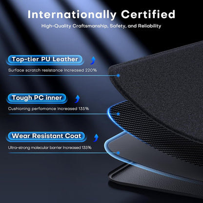 iPad Pro 13 Inch Case with Keyboard (M4, 2024) - 7-Color Backlit Magic Keyboard Case, Features Easy-Set Magnetic Stand, Built-in Multi-Touch Trackpad & Wireless Connectivity, Black