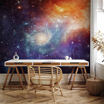 artgeist Wall Mural Cosmos Galaxy 193x138 in - XXL Peel and Stick Self-Adhesive Wallpaper Removable Large Sticker Foil Wall Decor Print Picture Image Design f-C-0101-a-a
