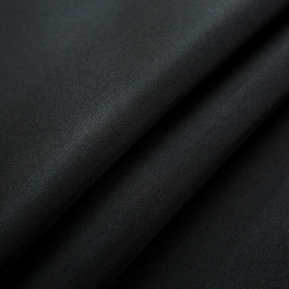 sancua 2 Pack Small Square Tablecloth 24 x 24 Inch Black, Stain and Wrinkle Resistant Washable Polyester Table Cloth Decorative Solid Fabric Table Cover for Nightstand End Bedside Tables