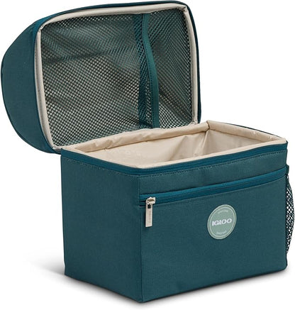 Igloo Gripper Soft Sided Cooler Bag | Insulated Dual Compartment Lunch Cooler