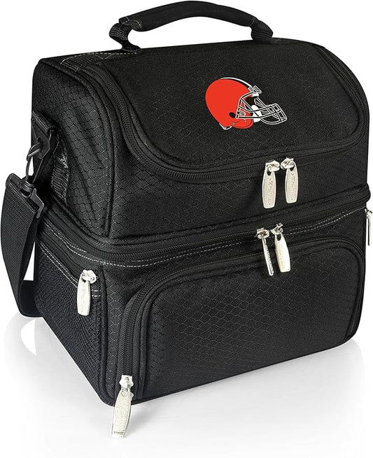 PICNIC TIME NFL unisex-adult NFL Pranzo Lunch Bag, Insulated Lunch Box with Picnic Set, Lunch Cooler Bag