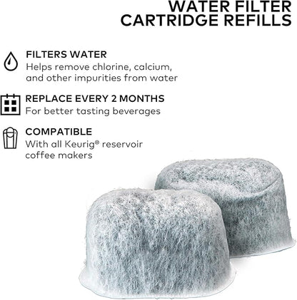 Keurig Brewer Care Kit with Descaling Solution and 2 Water Filter Cartridges, Compatible With All Keurig 2.0 and 1.0 K-Cup Pod Coffee Makers
