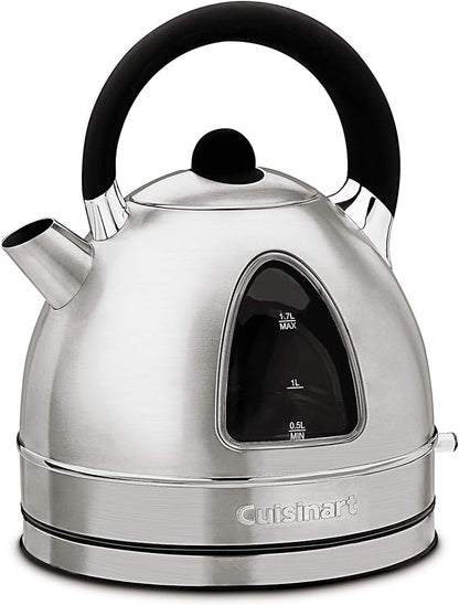 Cuisinart DK-17 Cordless Stainless Steel Electric Kettle (Renewed)