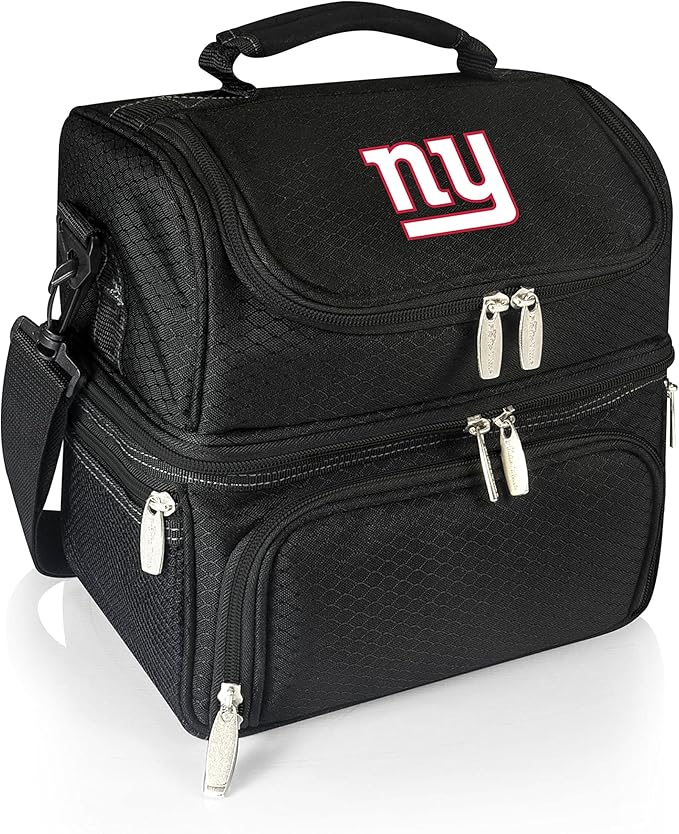 PICNIC TIME NFL unisex-adult NFL Pranzo Lunch Bag, Insulated Lunch Box with Picnic Set, Lunch Cooler Bag