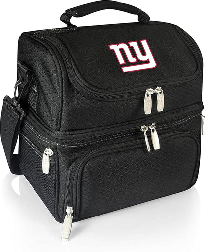 PICNIC TIME NFL unisex-adult NFL Pranzo Lunch Bag, Insulated Lunch Box with Picnic Set, Lunch Cooler Bag