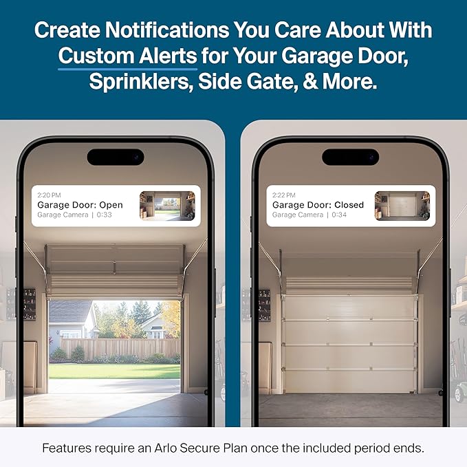 Arlo Pro Security Camera 2K HDR (6th Gen, 2025 Release) Wireless Outdoor Camera, 3 Cam with 6-Month Secure Plus Subscription
