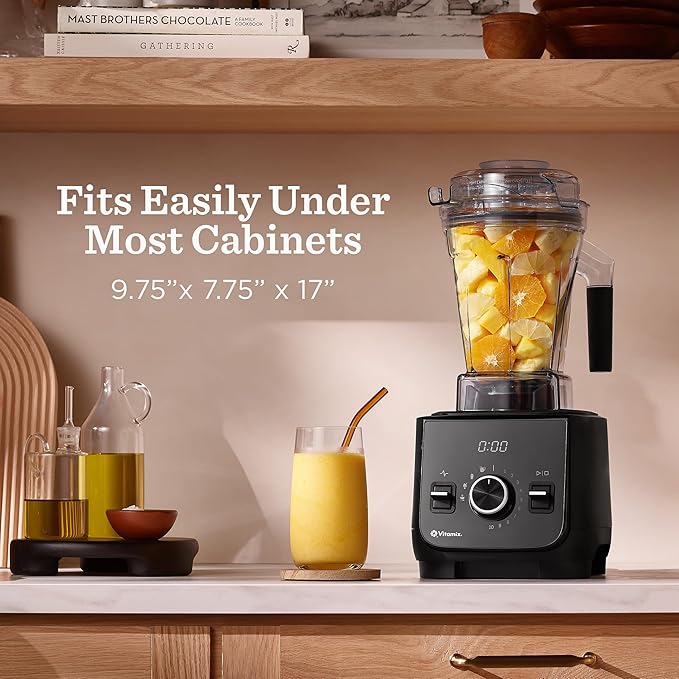 Vitamix Ascent X2 Blender with Three Blending Programs, Self-Cleaning Program, Professional-Grade Blender for Smoothies, Soups and More, Stainless-Steel Blades, 48 Oz Container, Nano Gray