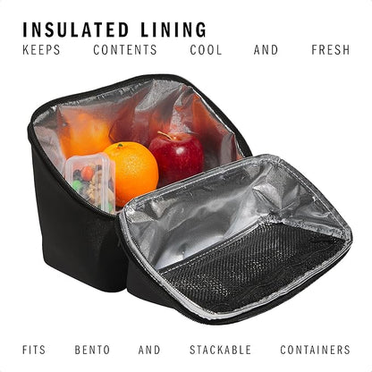 Affiliate Lunch Bag with handle, insulated bento box for women and men
