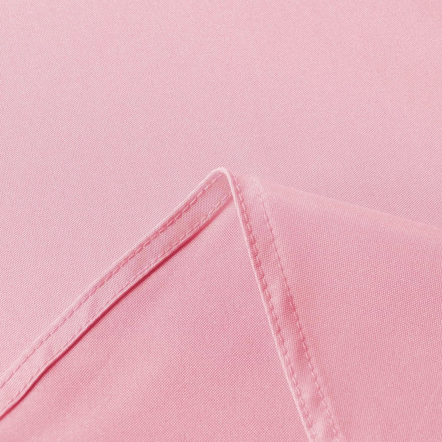 sancua Rectangle Tablecloth - 70 x 108 Inch - Stain and Wrinkle Resistant Washable Polyester Table Cloth, Decorative Fabric Table Cover for Dining Tables, Buffet Parties and Camping, Pink