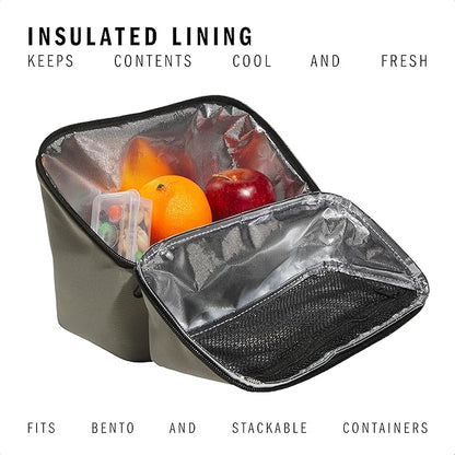 Affiliate Lunch Bag with handle, insulated bento box for women and men